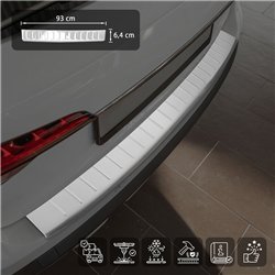 Rear bumper trim for Audi A4 Avant Station Wagon IV (B8 | 8K) 2008-2015 Sil