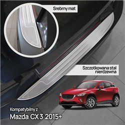 Listwa tylnego zderzaka do Mazda CX-3 I 2015-2022 | Stal n