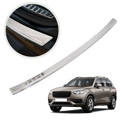 Rear bumper trim for Volvo XC90 II (V526 | L) 2015- Chrome Stainless steel