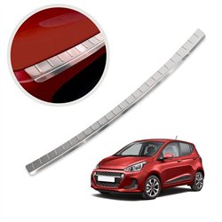 Rear bumper trim for Hyundai i10 Hatchback II (IA) 5D FL 2017-2019 | Chrome