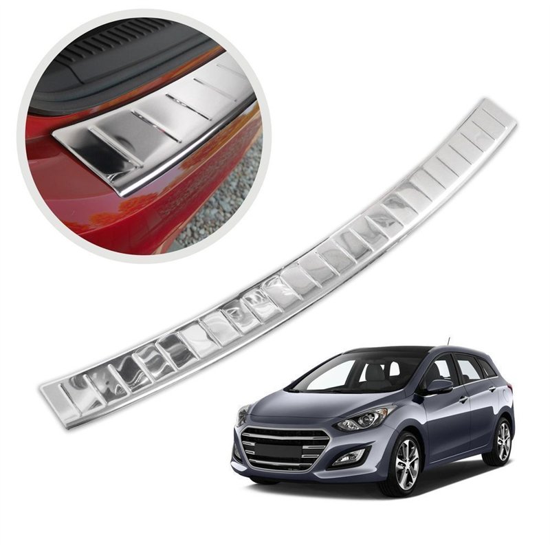 Rear bumper trim for Hyundai i30 Station Wagon II (GD/GDH) 2012-2017 | Chro