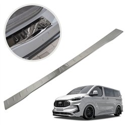 Rear bumper trim for Volkswagen VW Caravelle (T7) 2025- | Black chrome Stai