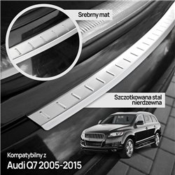 Listwa tylnego zderzaka do Audi Q7 I 2005-2015 | Stal nierdzew