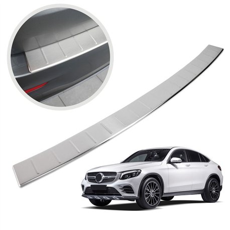 Listwa tylnego zderzaka Mercedes GLC (X253) 2015-2022 | Stal nie