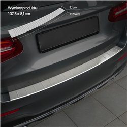 Listwa tylnego zderzaka Mercedes GLC (X253) 2015-2022 | Stal nie