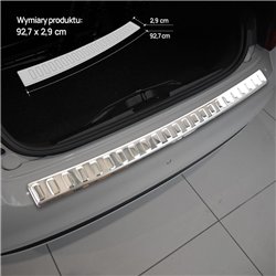 Rear bumper trim for Hyundai i20 Hatchback II (GB) 5D FL 2018-2020 | Chrome