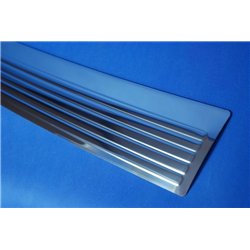 Listwa tylnego zderzaka do Fiat Doblo I 2001-2010 | Stal nierdz