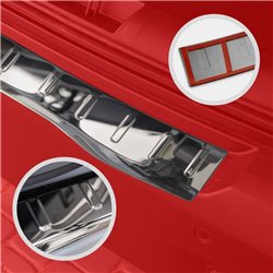 Rear bumper trim for Volkswagen VW Transporter (T7) 2025- | Black chrome St