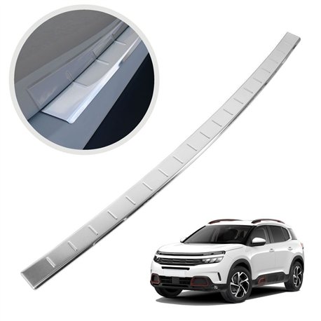 Listwa tylnego zderzaka Citroen C5 Aircross I 2017- Stal nierdze