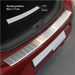 Rear bumper trim for Renault Megane GrandCoupe Sedan IV (RFB) 4D 2016-2020