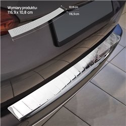 Listwa tylnego zderzaka do Peugeot 2008 I FL 2016-2019 Stal