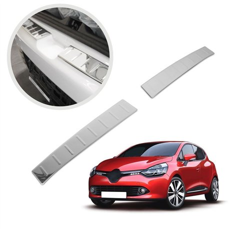 Rear bumper trim for Renault Clio Hatchback IV (BH | X98) 5D 2012-2020 Chro