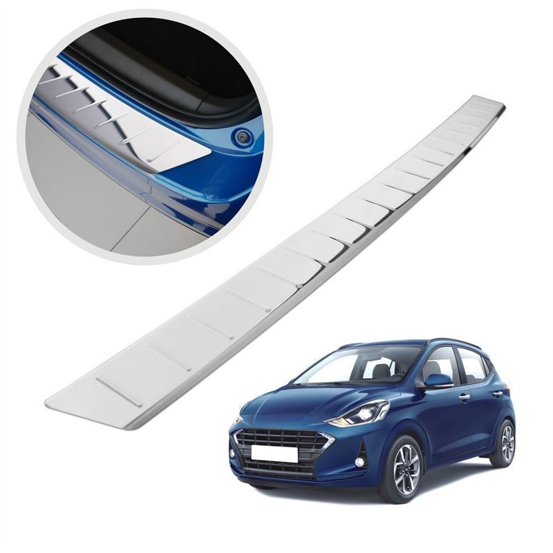 Rear bumper trim for Hyundai i10 Hatchback III (AC3) 5D 2020- | Chrome Stai