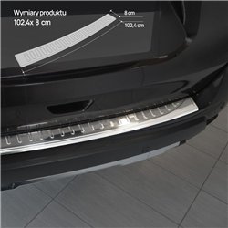 Listwa tylnego zderzaka Nissan X-Trail III PRE-FL 2014-2017 Chro