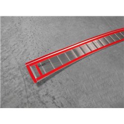 Rear bumper trim for Nissan Juke I (F15) FL 2014-2019 | Silver Stainless st