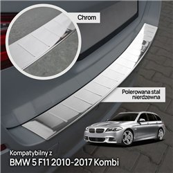 Listwa tylnego zderzaka BMW 5 Seria Touring Kombi (F11) 2010-2017 Chro