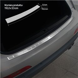 Listwa tylnego zderzaka do Audi Q3 I 2011-2018 | Stal nierdzew