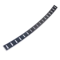 Rear bumper trim for Fiat 500X I (334) 2015- | Black Stainless steel