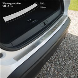 Rear bumper trim for Citroen C5 Aircross I 2017- | Silver Stainless steel