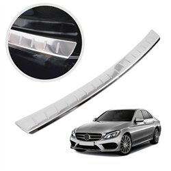 Rear bumper trim for Mercedes E-Class Sedan (W213) 4D 2016-2023 | Chrome St