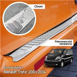 Listwa tylnego zderzaka do Renault Trafic II 2001-2014 | Stal