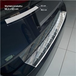 Listwa tylnego zderzaka do Fiat Tipo Kombi II 2016- | Stal nier