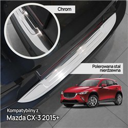 Listwa tylnego zderzaka do Mazda CX-3 I 2015-2022 | Stal nie