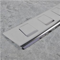 Rear bumper trim for Audi A4 Avant Station Wagon IV (B8 | 8K) 2008-2015 Chr