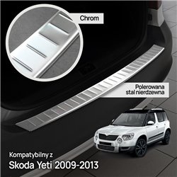 Listwa tylnego zderzaka do Skoda Yeti I PRE-FL 2009-2013 | Stal