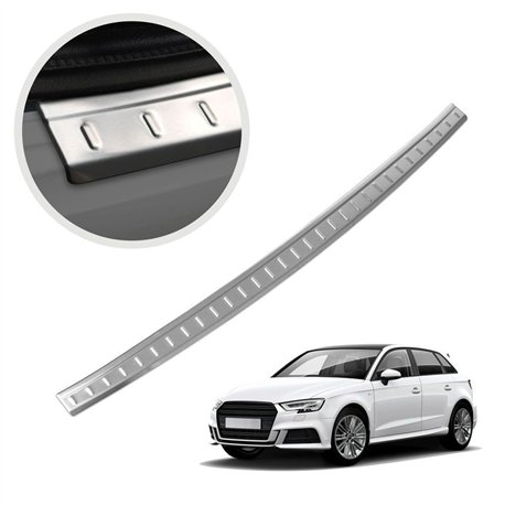 Rear bumper trim for Audi A3 Sportback Hatchback III (8V) 5D 2013-2020 | Si