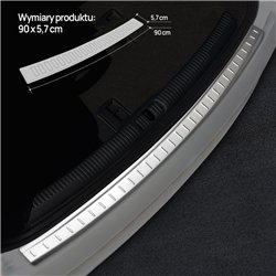 Rear bumper trim for Audi A3 Sportback Hatchback III (8V) 5D 2013-2020 | Si