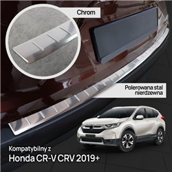 Listwa tylnego zderzaka do Honda CR-V 2016-2023 | Stal nierdzewn