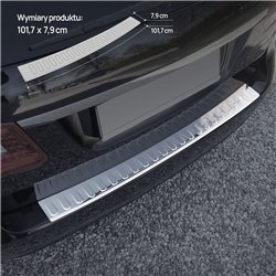 Rear bumper trim for Mercedes E-Class Station Wagon (S212) PRE-FL 2009-2013