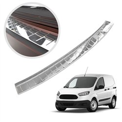 Rear bumper trim for Ford Transit Courier I (B460) 2014-2023 | Chrome Stain