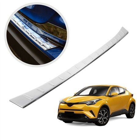 Rear bumper trim for Toyota C-HR I (AX10/AX50) 2016-2023 | Chrome Stainless