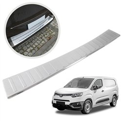 Rear bumper trim for Toyota Proace City I (K9) 2020- | Chrome Stainless ste