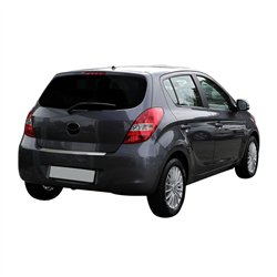 Rear bumper trim for Hyundai i20 Hatchback I (PB) 5D FL 2012-2014 | Chrome