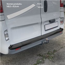 Listwa tylnego zderzaka do Nissan Primastar I 2002-2015 | ABS