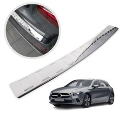 Rear bumper trim for Mercedes A-Class Hatchback (W177) 5D 2018- | Chrome St