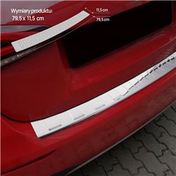 Rear bumper trim for Mercedes A-Class Hatchback (W177) 5D 2018- | Chrome St