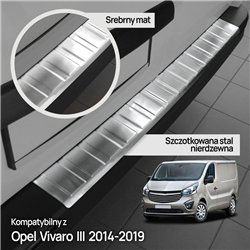 Listwa tylnego zderzaka do Opel Vivaro B 2014-2019 | Stal nie