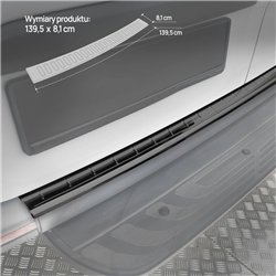 Listwa tylnego zderzaka Mercedes Sprinter (W907 W910) 2018- Czarny chr