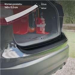 Listwa tylnego zderzaka Nissan Qashqai II PRE-FL 2014-2017 Czarn