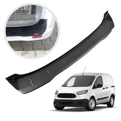 Rear bumper trim for Ford Transit Courier I (B460) 2014-2023 | Black ABS