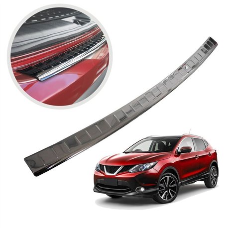 Listwa tylnego zderzaka Nissan Qashqai II PRE-FL 2014-2017 Czarn