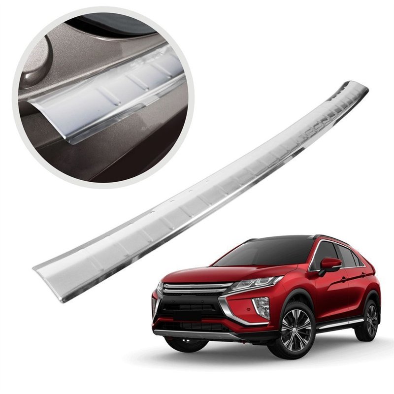 Rear bumper trim for Mitsubishi Eclipse Cross I (GK) PRE-FL 2017-2021 | Chr