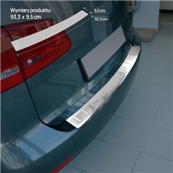 Rear bumper trim for Volkswagen VW Touran II (5T) 2015- | Chrome Stainless
