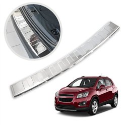 Rear bumper trim for Chevrolet Trax I (U200 | KL1B) 2013-2020 Chrome Stainl
