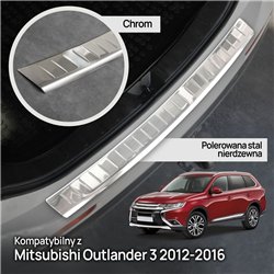 Rear bumper trim for Mitsubishi Outlander III (GF/GG/ZJ/ZK/ZL | CW0) PRE-FL