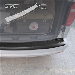 Listwa tylnego zderzaka do Volkswagen VW Caddy III (2K) 2003-2015
